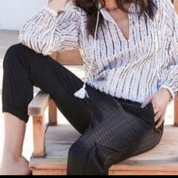 Johnny Was jade eden sequin top, pre-owned size extra small - Picture 5 of 10